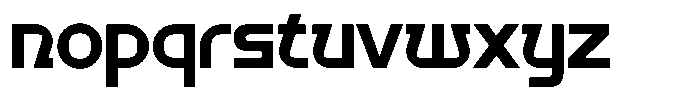 Nortan Regular Font LOWERCASE