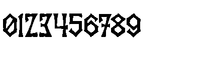 North Eternal Font OTHER CHARS