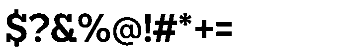 North Rock Extra Bold Font OTHER CHARS