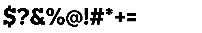 North Rock Extra Font OTHER CHARS