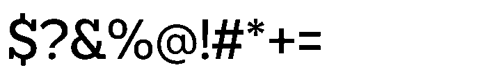 North Rock Semi Bold Font OTHER CHARS