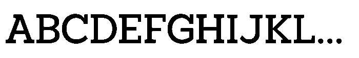 North Rock Semi Bold Font UPPERCASE