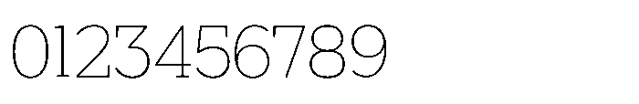 North Rock Thin Font OTHER CHARS