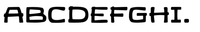North Shore Font UPPERCASE
