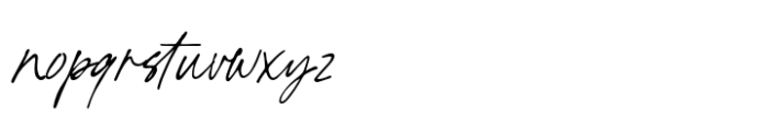 North Stains Font LOWERCASE