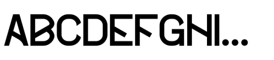 Northe Regular Font UPPERCASE