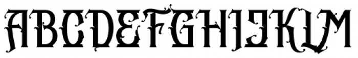 Northfield Regular Font UPPERCASE