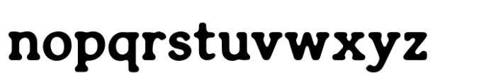 Northlake Bold Font LOWERCASE