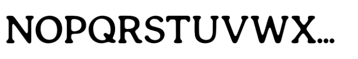 Northlake Medium Font UPPERCASE