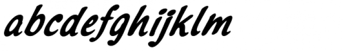 Northport Bold Italic Font LOWERCASE