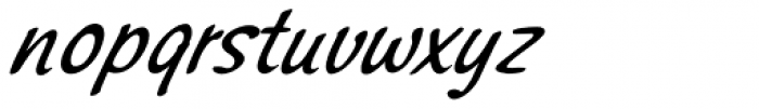 Northport Light Italic Font LOWERCASE
