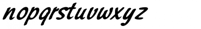 Northport Medium Italic Font LOWERCASE