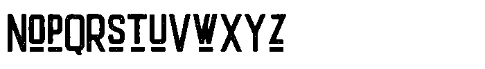 Northus Medium Font LOWERCASE