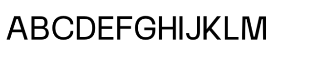 Nortica Typeface Regular Font UPPERCASE