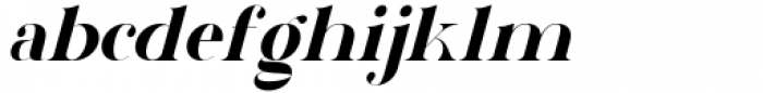 Nortika Italic Font LOWERCASE