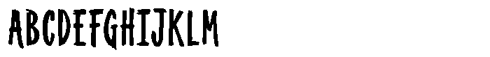 Nortline Scratch Font UPPERCASE