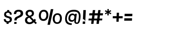 Norton Typeface Medium Font OTHER CHARS