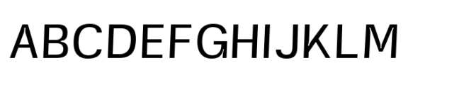 Norton Typeface Normal Font UPPERCASE