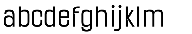 Nortune Thin Font LOWERCASE