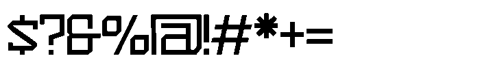 Norvold Font OTHER CHARS
