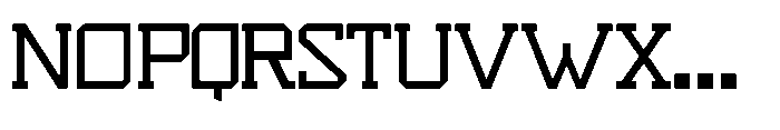Norvold Font LOWERCASE