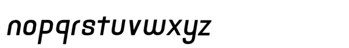 Norway Display Bold Italic Font LOWERCASE
