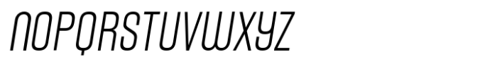 Norway Display Italic Font UPPERCASE