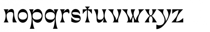 Norway Regular Font LOWERCASE