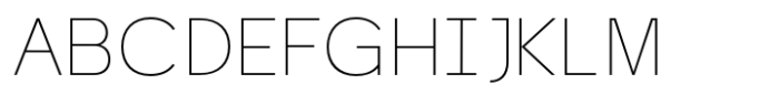 Norwige Extra Light Font UPPERCASE