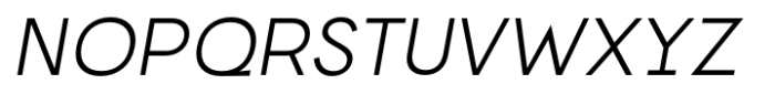Norwige Italic Font UPPERCASE