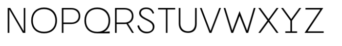 Norwige Light Font UPPERCASE