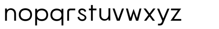Norwige Medium Font LOWERCASE