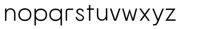 Norwige Regular Font LOWERCASE
