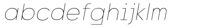 Norwige Thin Italic FONT
