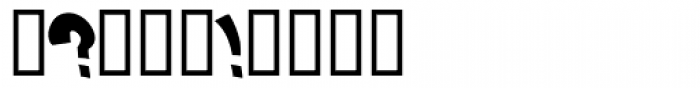 Nosegrind Font OTHER CHARS