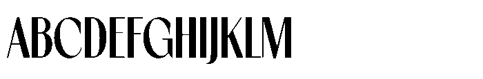 Noserta Font UPPERCASE