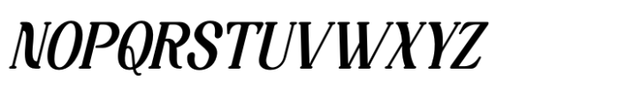 Nostalge Antique Italic Font UPPERCASE