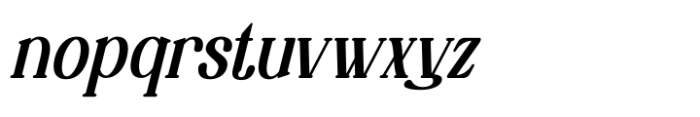 Nostalge Antique Italic Font LOWERCASE