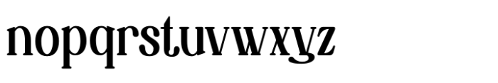 Nostalge Antique Regular Font LOWERCASE