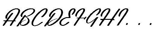 Nostalgic Pictures  Regular Font UPPERCASE