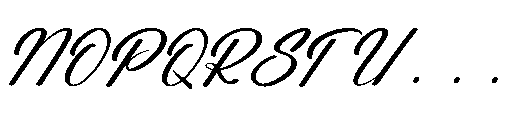 Nostalgic Pictures  Regular Font UPPERCASE