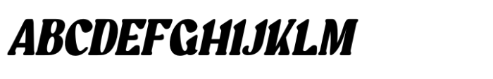 Nostalgic Remain Italic Font UPPERCASE