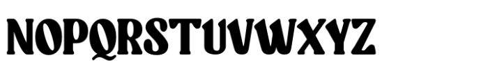 Nostalgic Remain Regular Font UPPERCASE