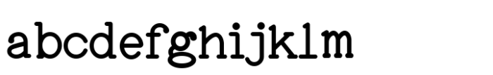 Nostalgic Typewriter Black FONT