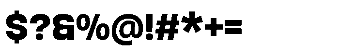Nostard Black Font OTHER CHARS