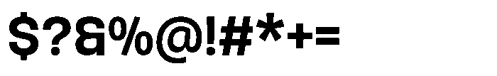 Nostard Bold Font OTHER CHARS
