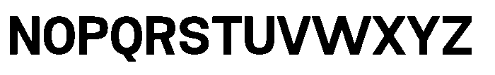 Nostard Bold Font UPPERCASE