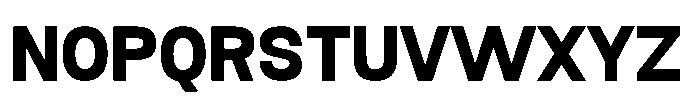 Nostard Extra Bold Font UPPERCASE