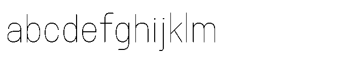 Nostard Hairline FONT