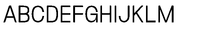 Nostard Light Font UPPERCASE